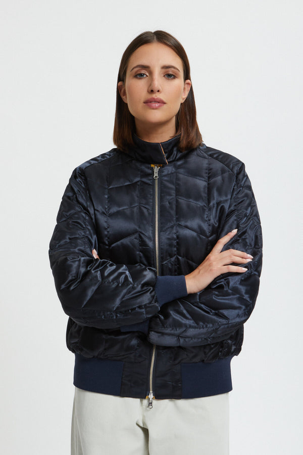 G9 in lana a quadri reversibile donna