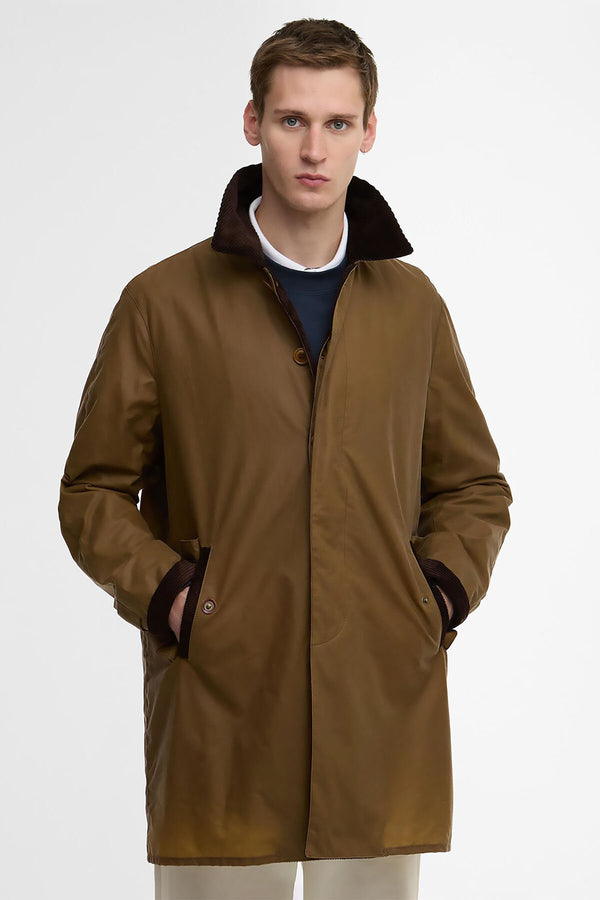 BARBOUR X BARACUTA TYNE WAXED COAT