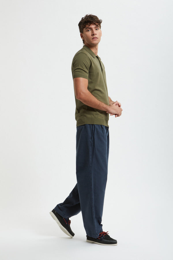 Canvas Garment Dyed Trousers