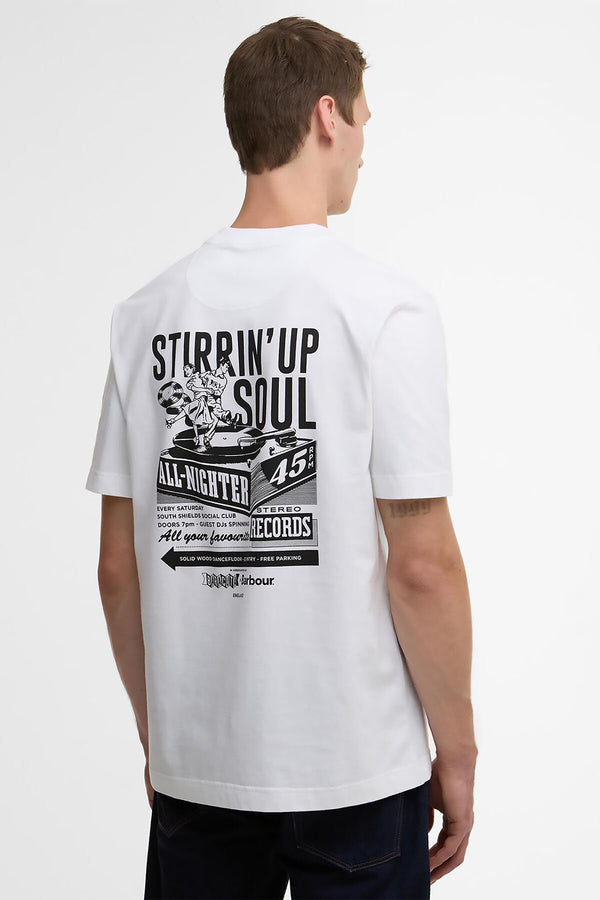 T-shirt oversize All Nighter Barbour x Baracuta